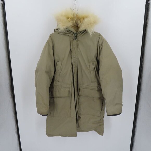 Vintage Pioneer Adult SEE MEASUREMENTS Fur Trim Parka Jacket Winter Coat Canada - Picture 16 of 16